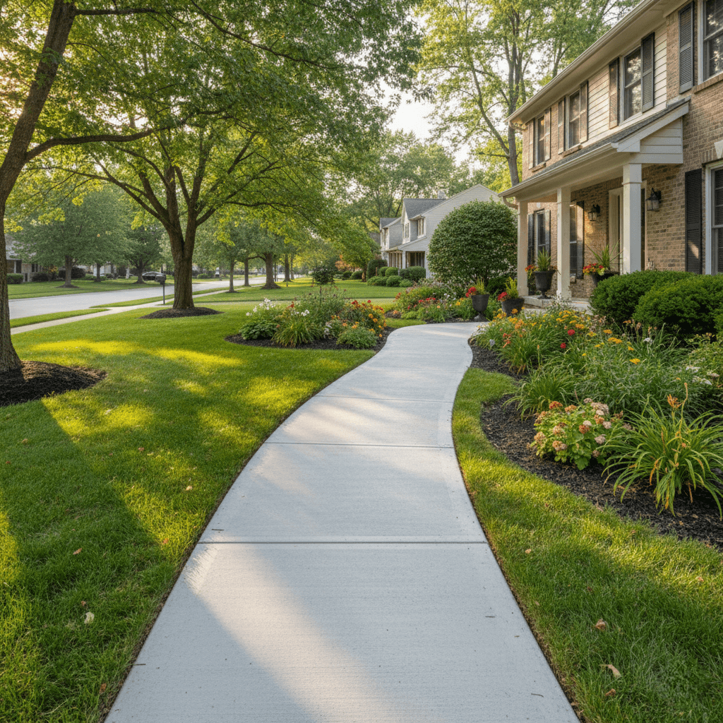 Concrete Walkways kettering oh