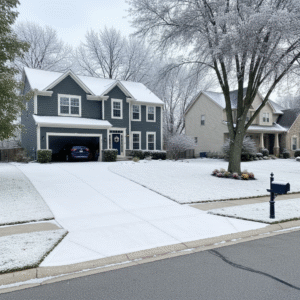 concrete driveway kettering oh