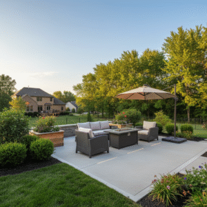 concrete patio kettering oh