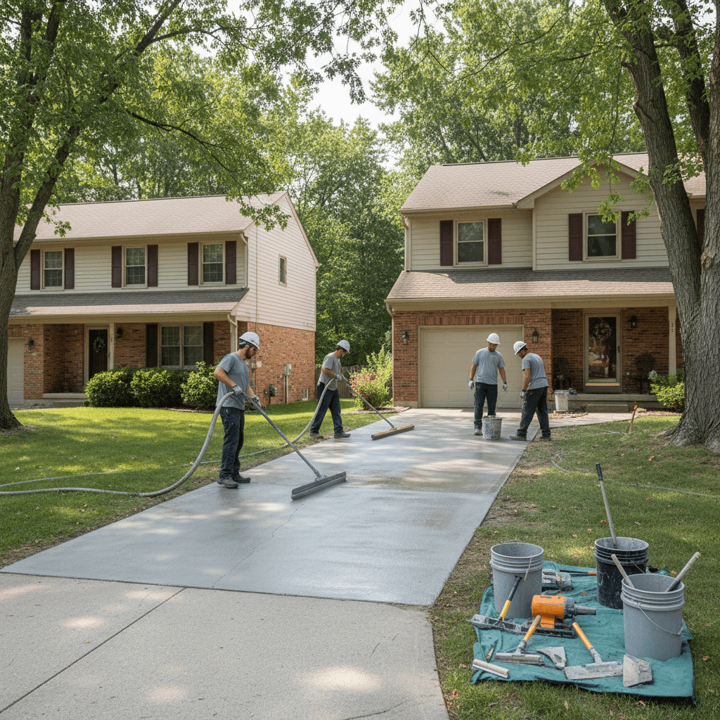 concrete resurfacing kettering oh