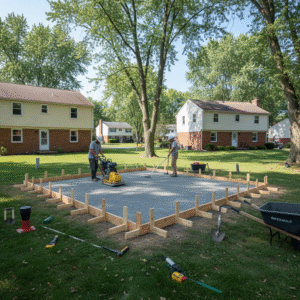 concrete slab kettering oh