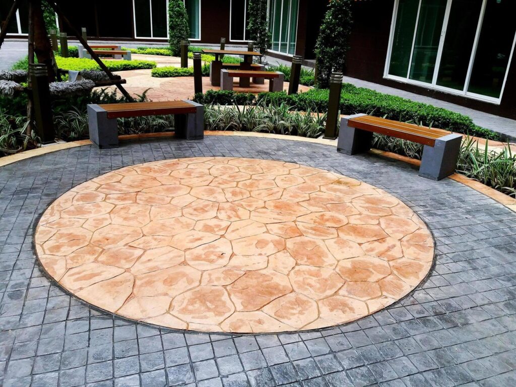 stamped concrete kettering oh